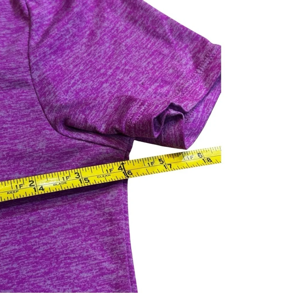 Nike Purple Fitted‎ Short Sleeve Tee